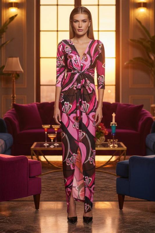 Keller Signature Statement Maxi Dress