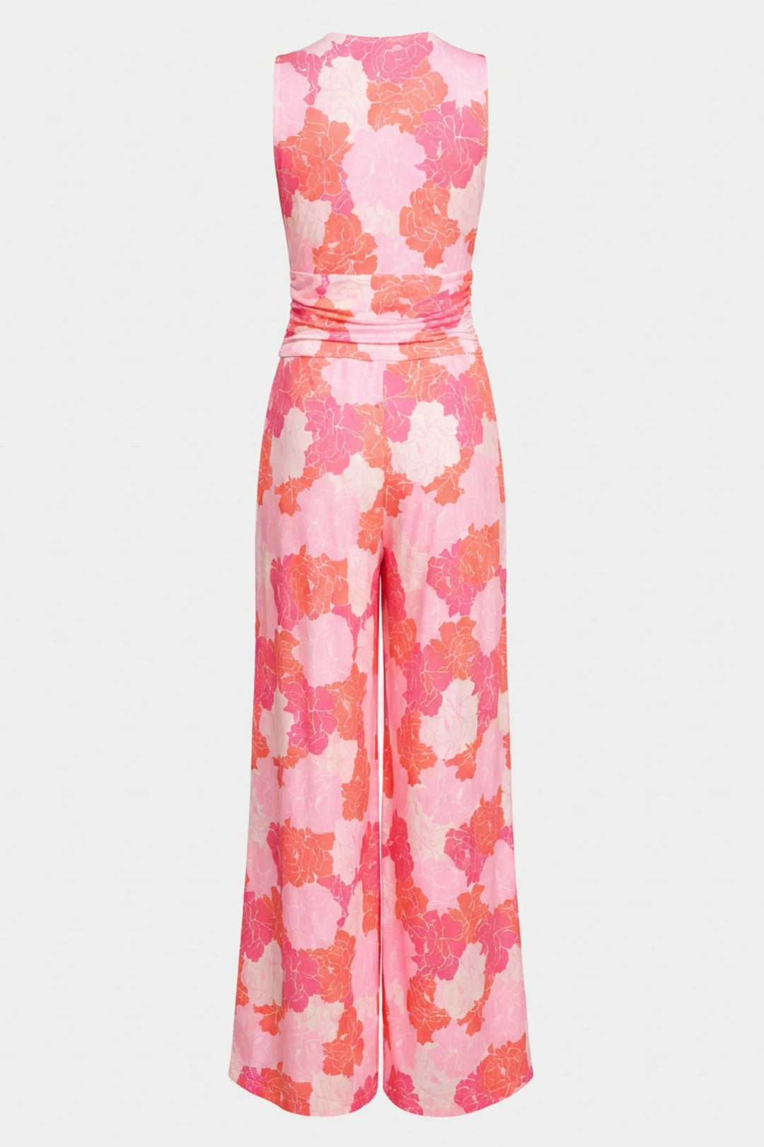 Jocelyn Dress fabric close up showing lightweight smooth texture back view.