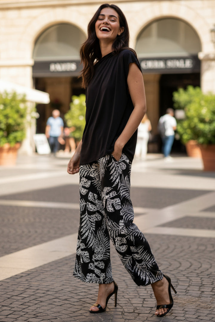 Rina Relaxed Boatneck Tee