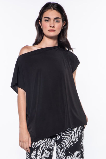 Rina Relaxed Boatneck Tee