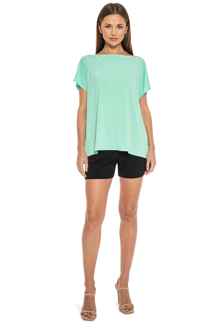 Rina Relaxed Boatneck Tee