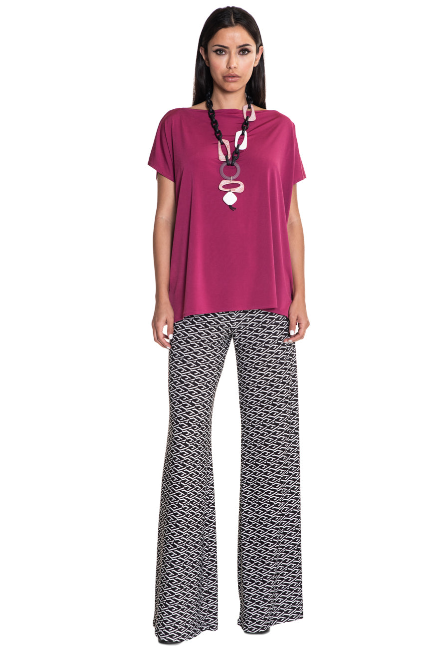 Rina Relaxed Boatneck Tee