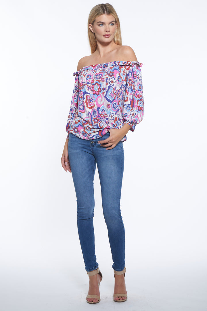 Wilson Luxe Off The Shoulder Blouse
