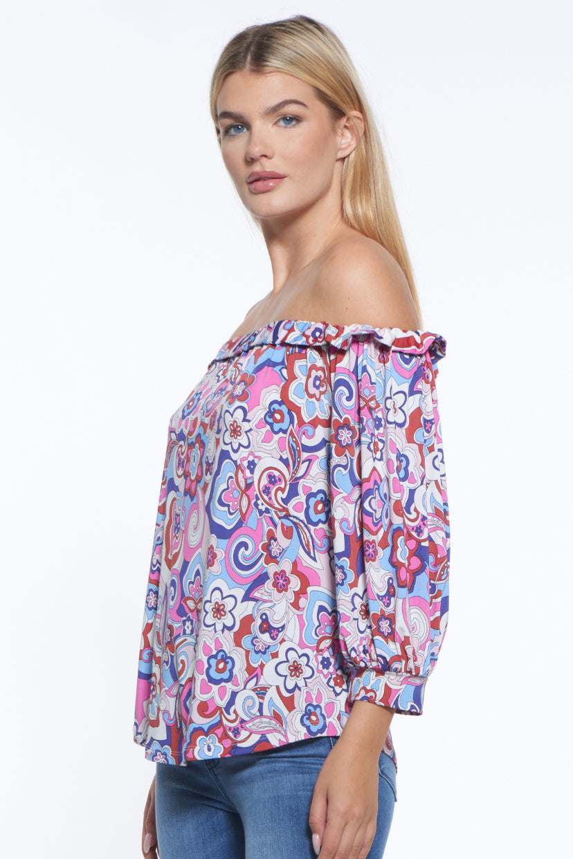 Wilson Luxe Off The Shoulder Blouse