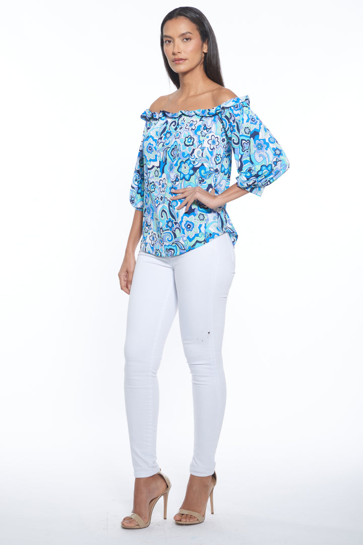 Wilson Luxe Off The Shoulder Blouse