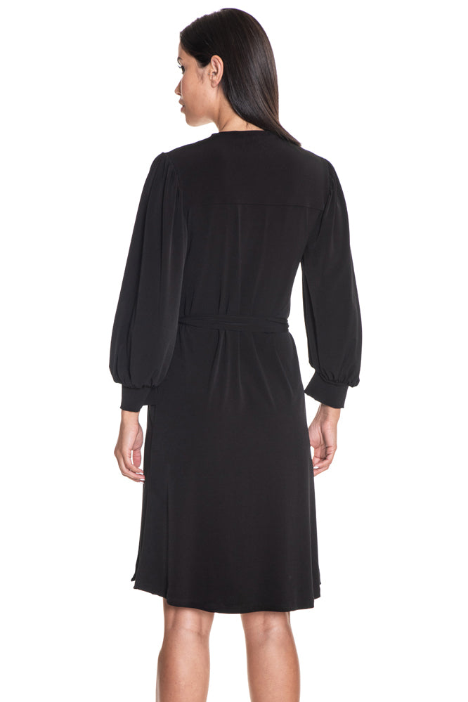 Nelson Long Sleeve V Neck Dress
