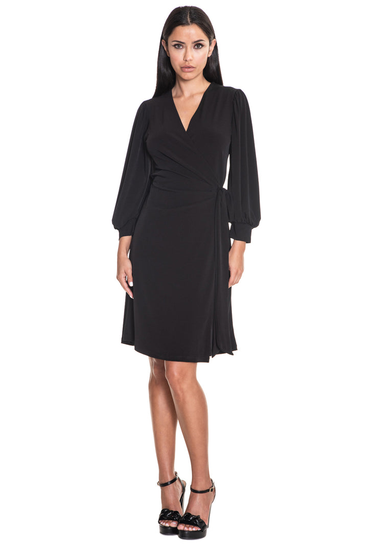 Nelson Long Sleeve V Neck Dress