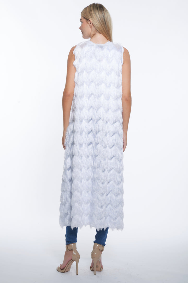 Eyelashes Midi Vest