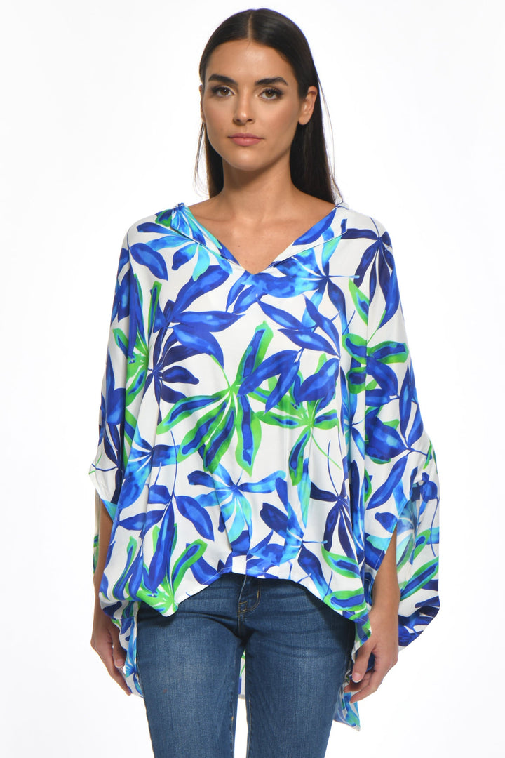 Jason V-Neck Flowing Kaftan Top