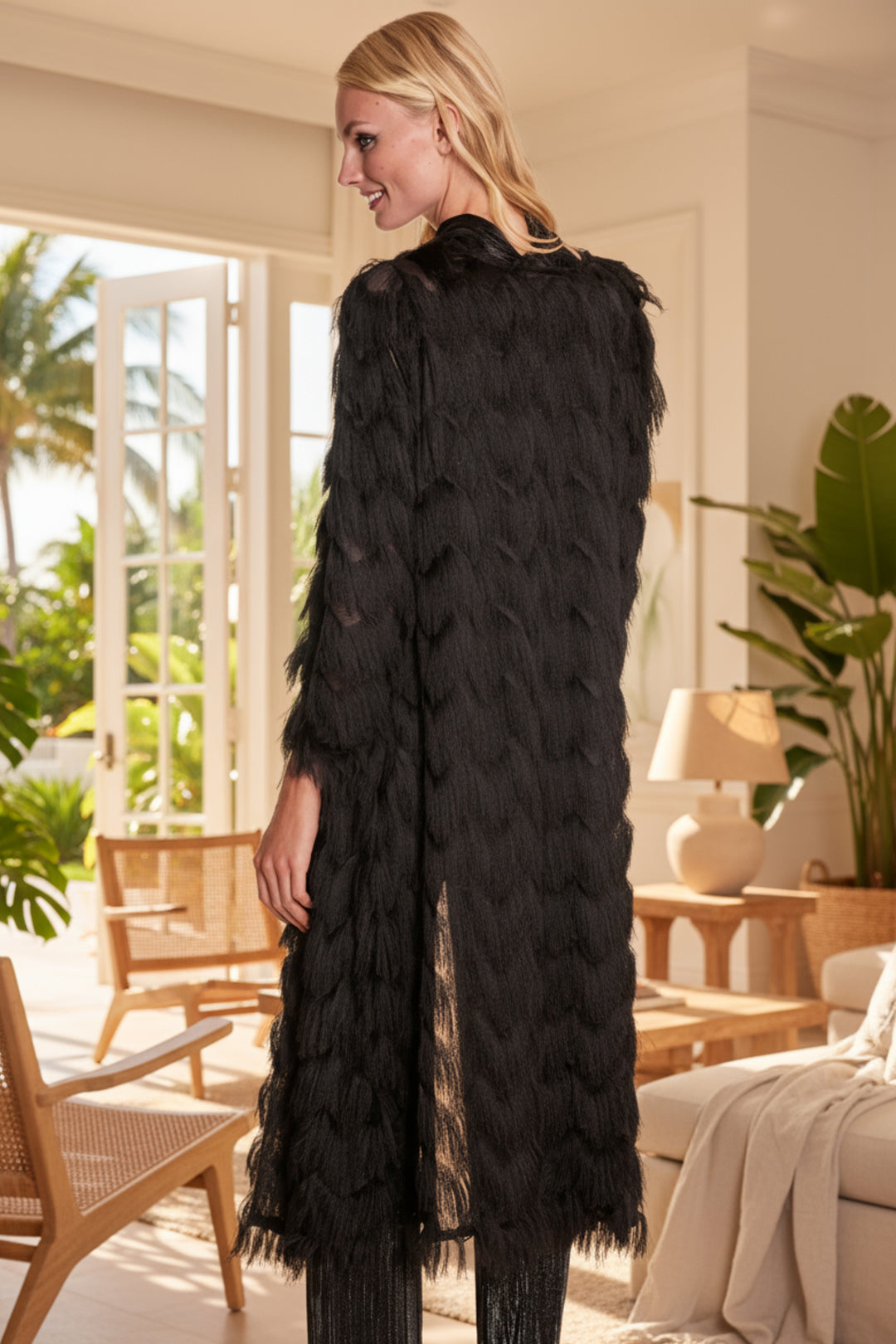 Eyelashes Midi Duster