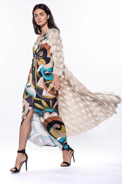 Eyelashes Midi Duster
