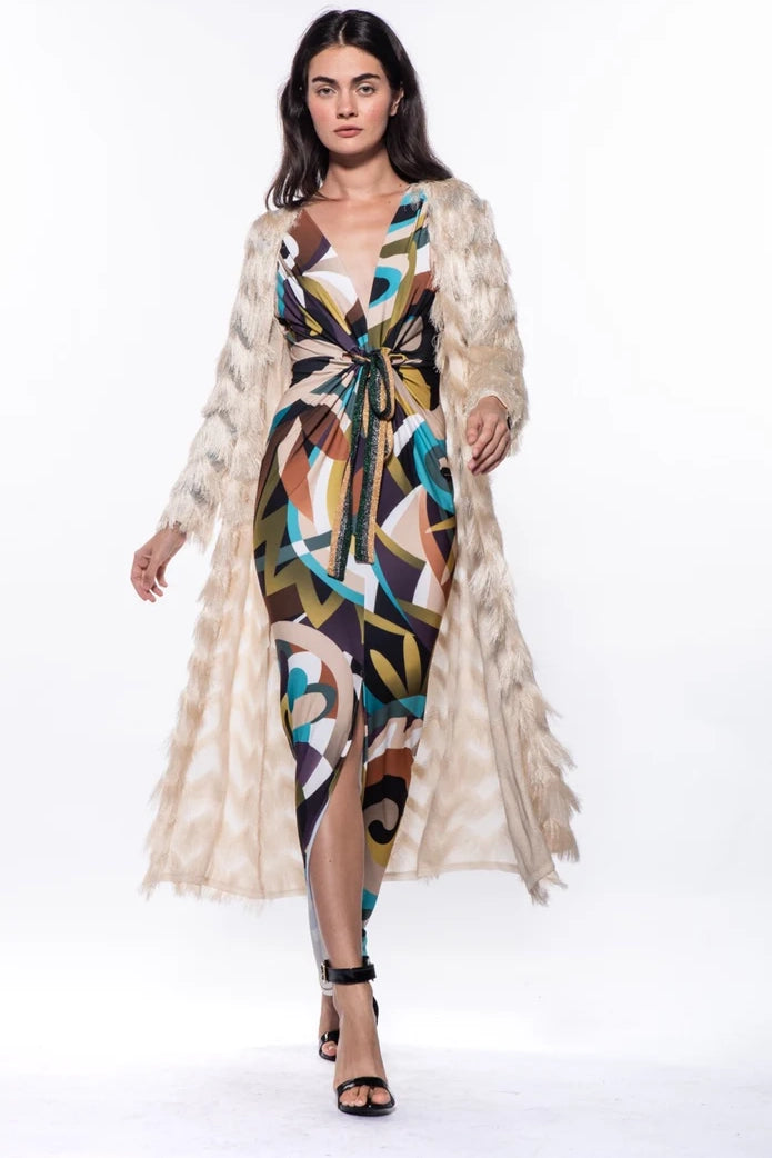 Eyelashes Midi Duster