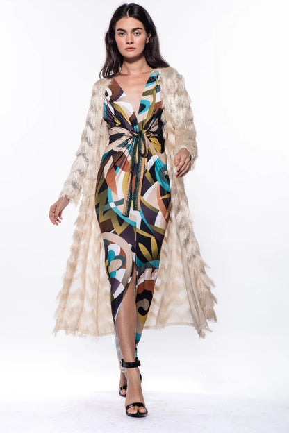 Eyelashes Midi Duster