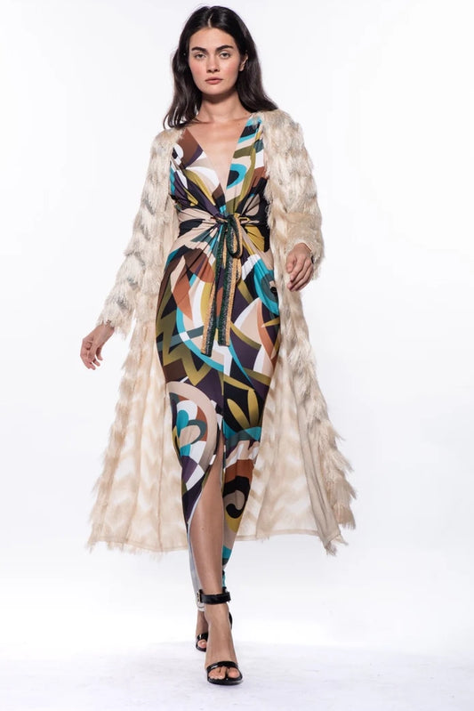 Eyelashes Midi Duster