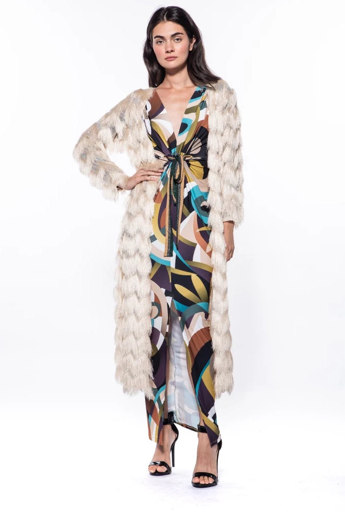 Eyelashes Midi Duster