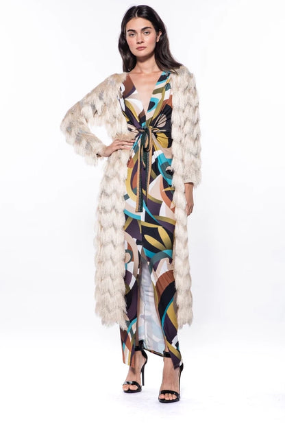 Eyelashes Midi Duster