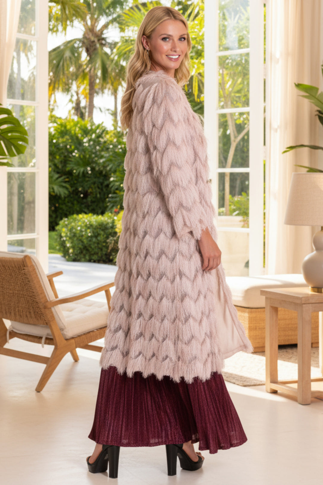 Eyelashes Midi Duster