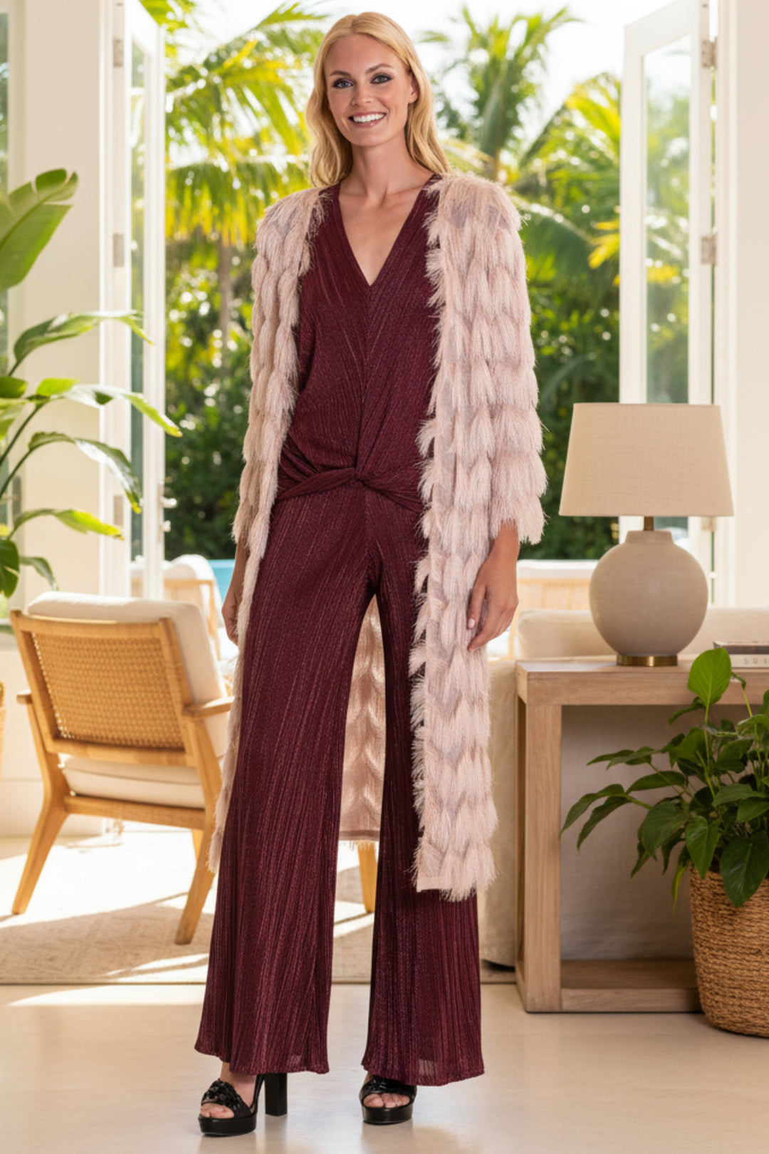 Eyelashes Midi Duster