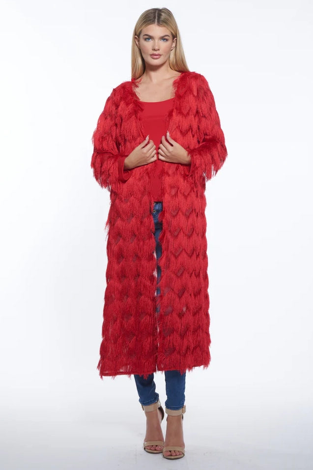 Eyelashes Midi Duster