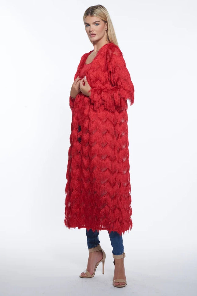 Eyelashes Midi Duster