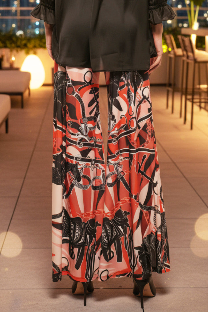 Tara Wide Leg Luxury Pants