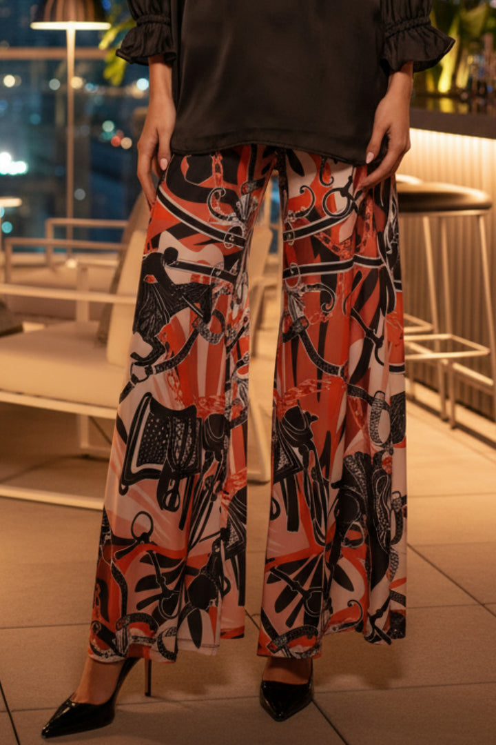 Tara Wide Leg Luxury Pants