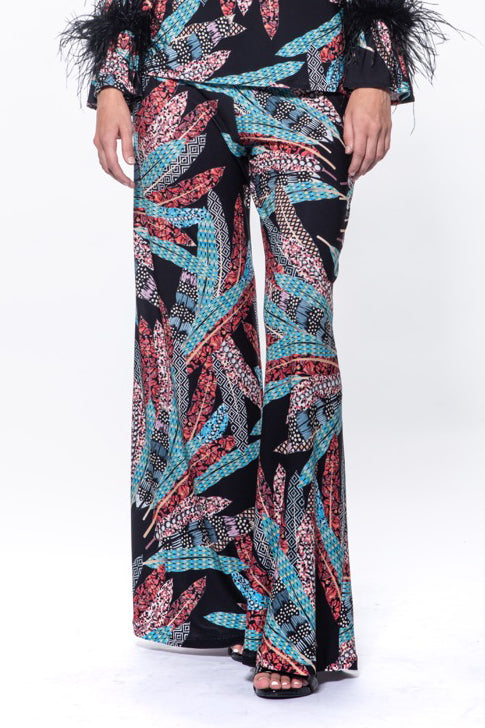 Tara Wide Leg Luxury Pants