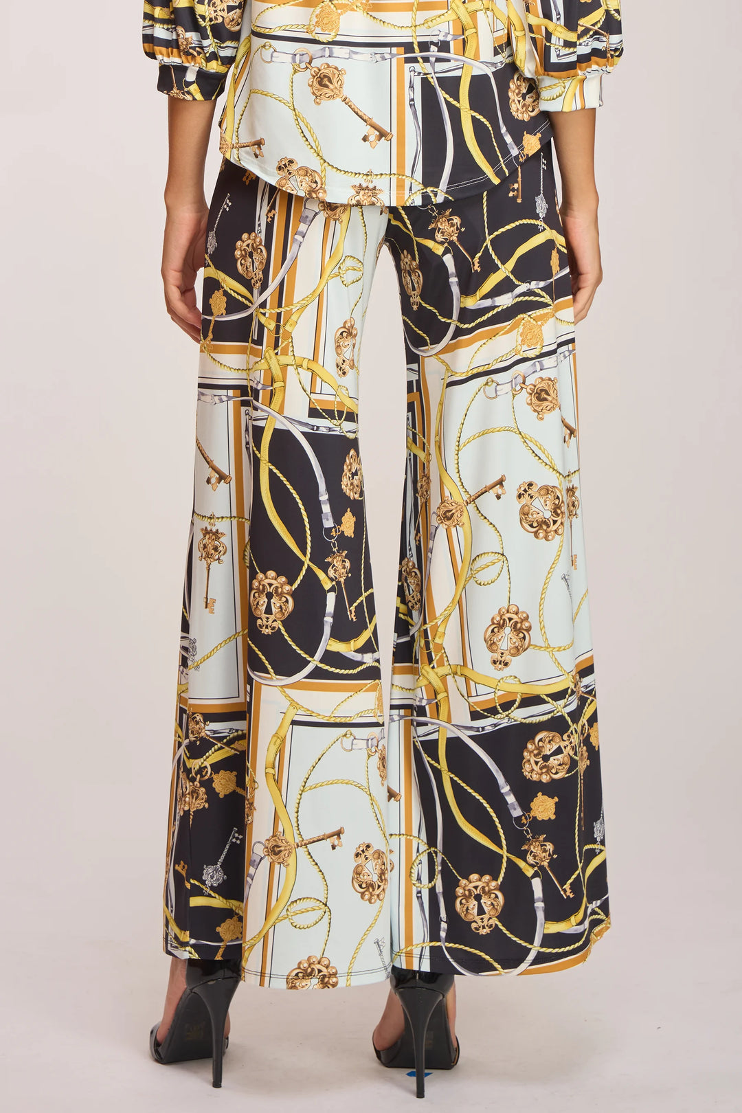 Tara Wide Leg Luxury Pants