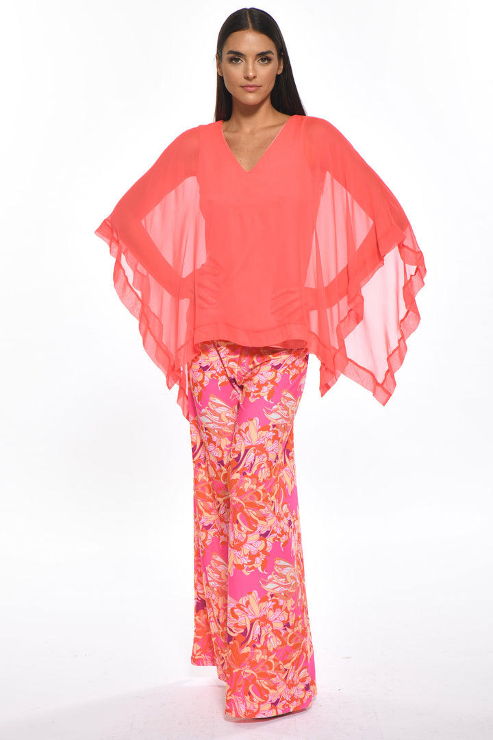 Tara Wide Leg Luxury Pants