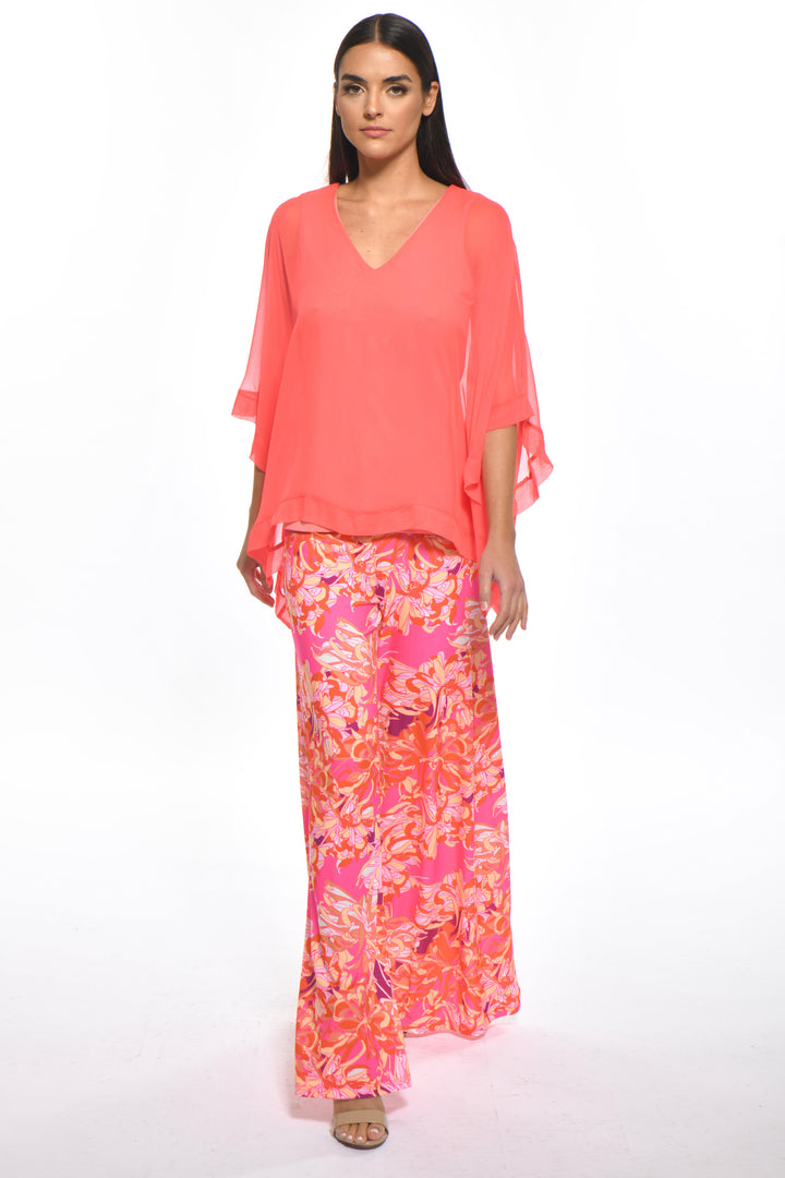 Tara Wide Leg Luxury Pants