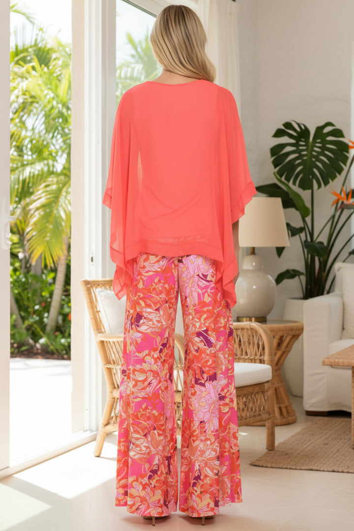 Tara Wide Leg Luxury Pants