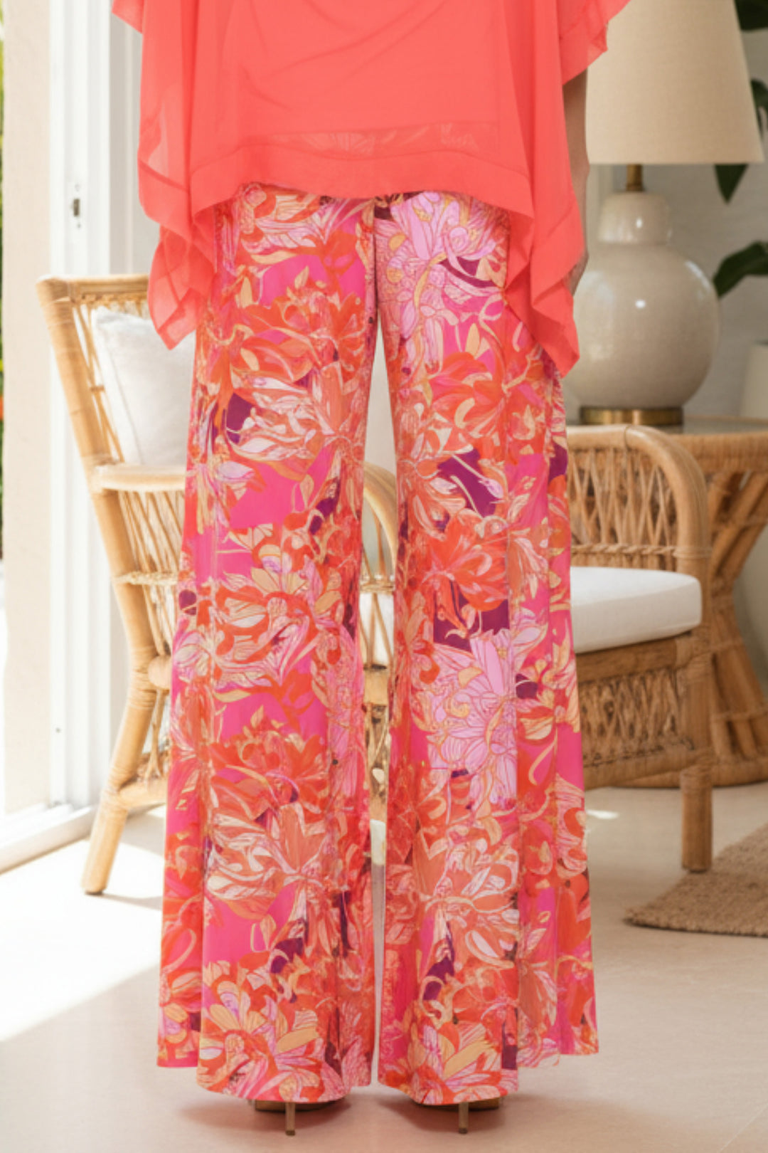 Tara Wide Leg Luxury Pants