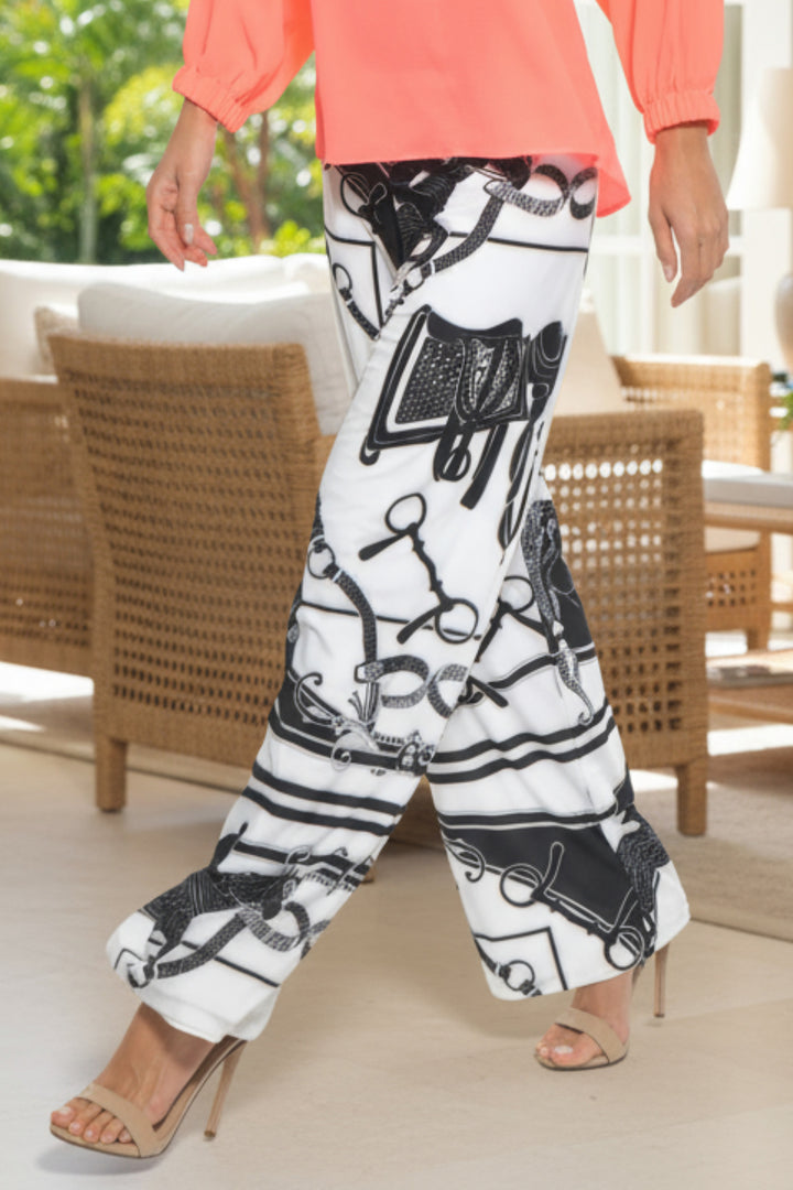 Tara Wide Leg Luxury Pants