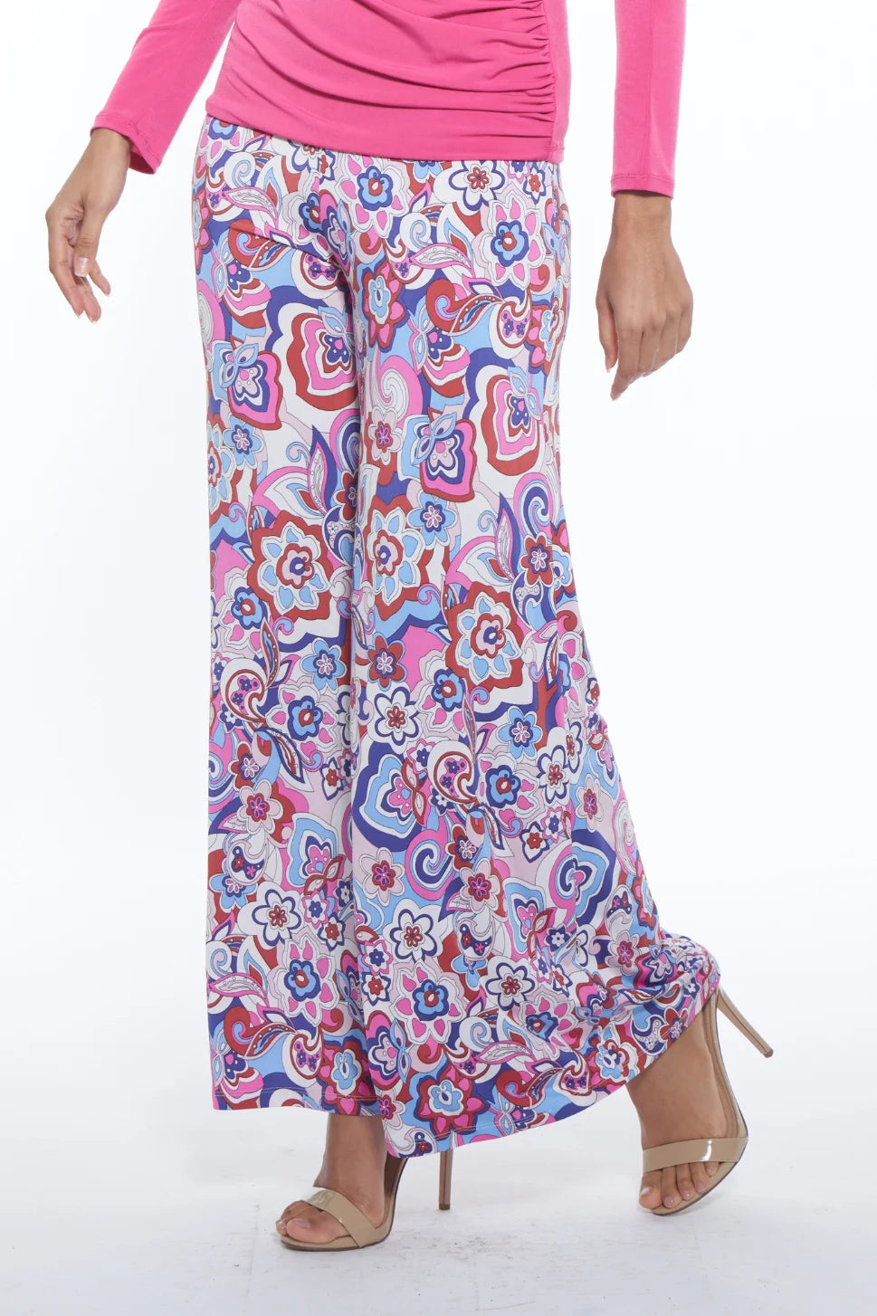 Tara Wide Leg Luxury Pants