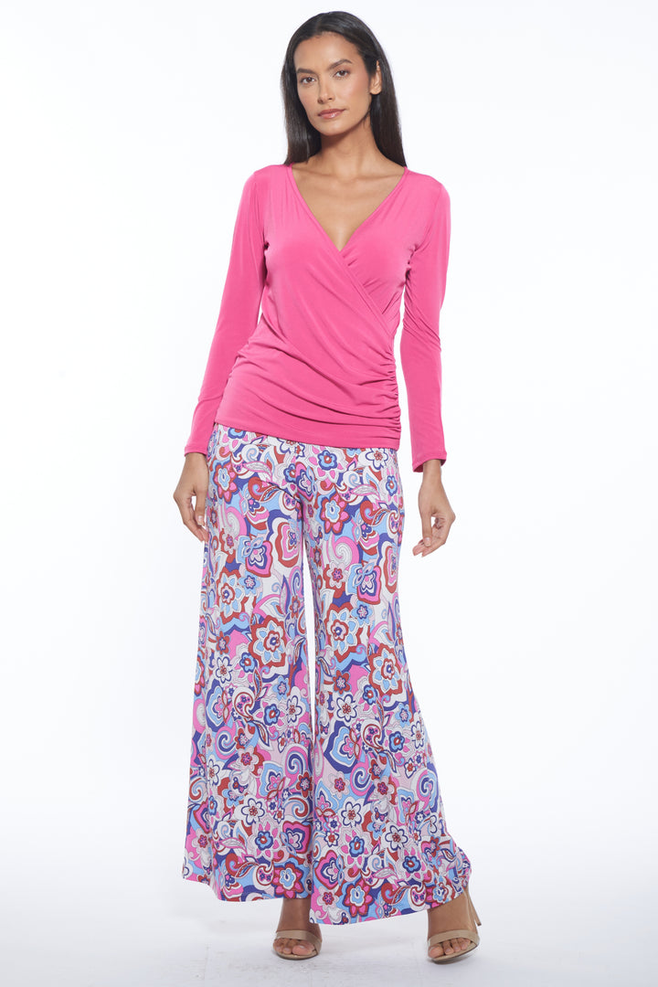 Tara Wide Leg Luxury Pants