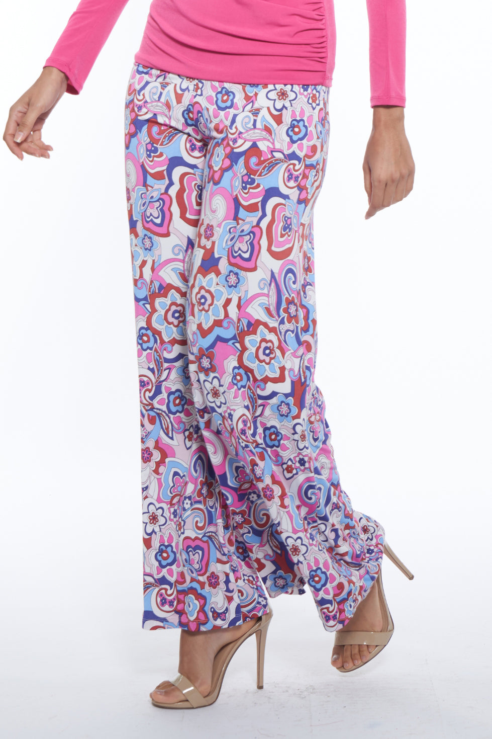 Tara Wide Leg Luxury Pants