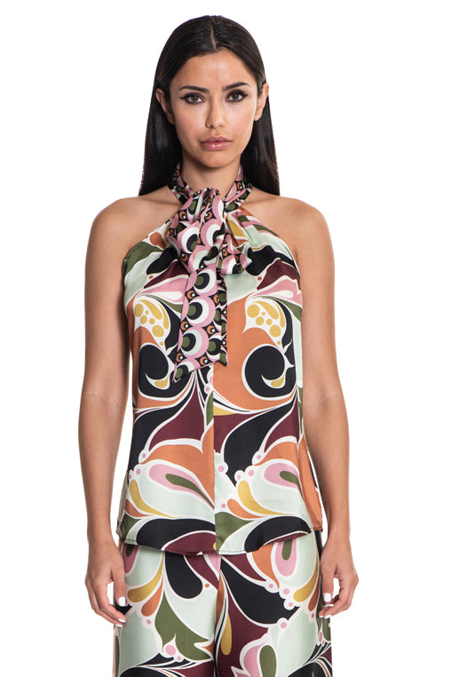 Amy Halter Neck Top