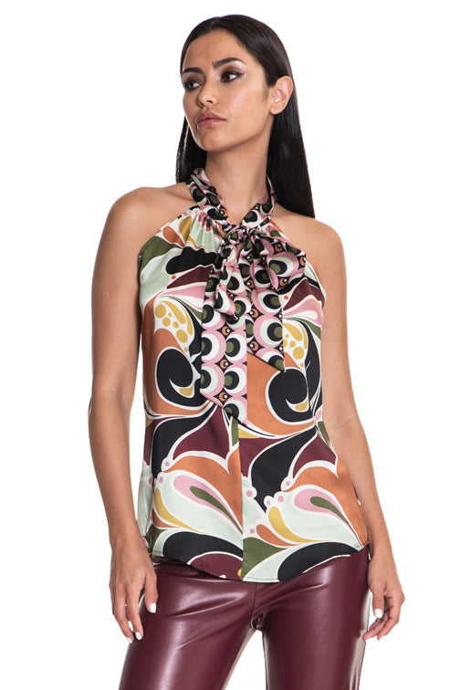 Amy Halter Neck Top