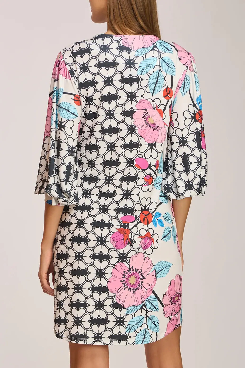 Donna V-Neck Billow Sleeved Tunic