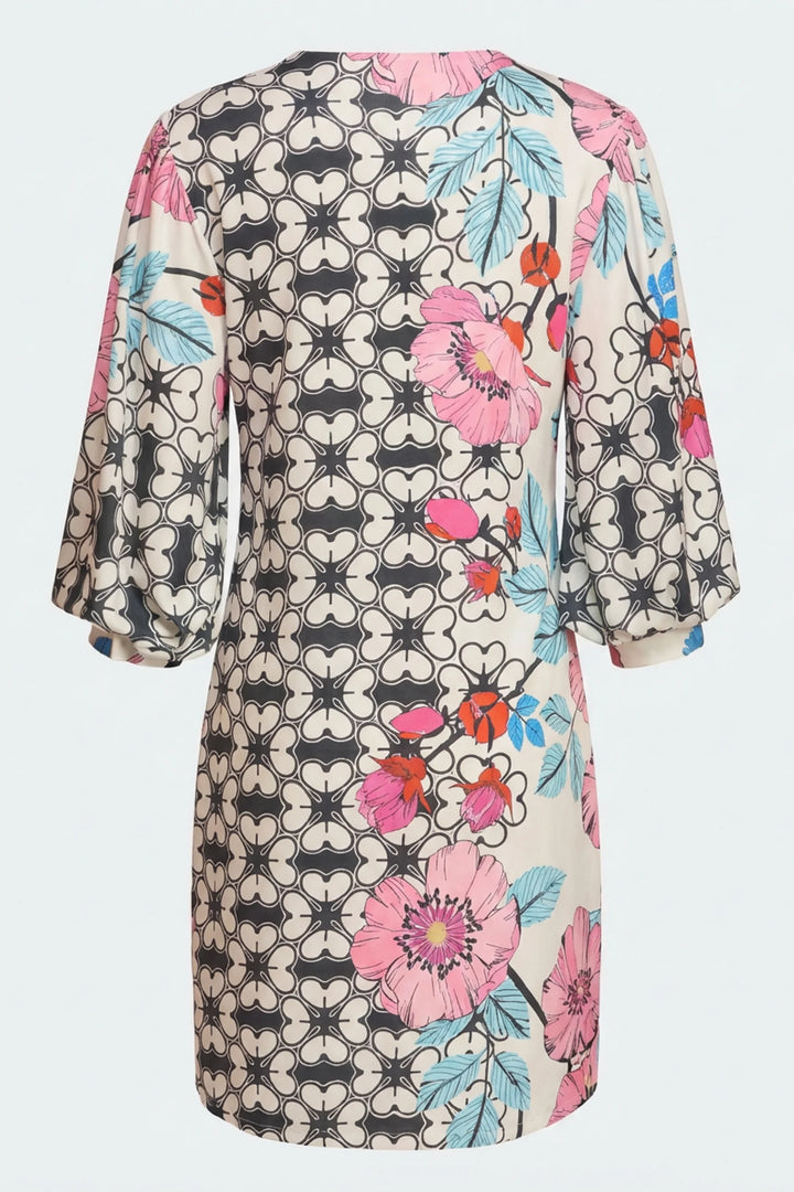 Donna V-Neck Billow Sleeved Tunic