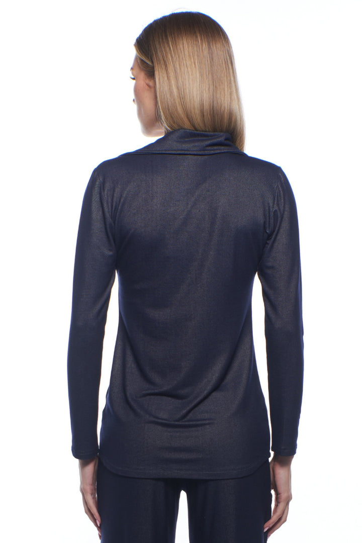 Anderson Collared V-Neck Top