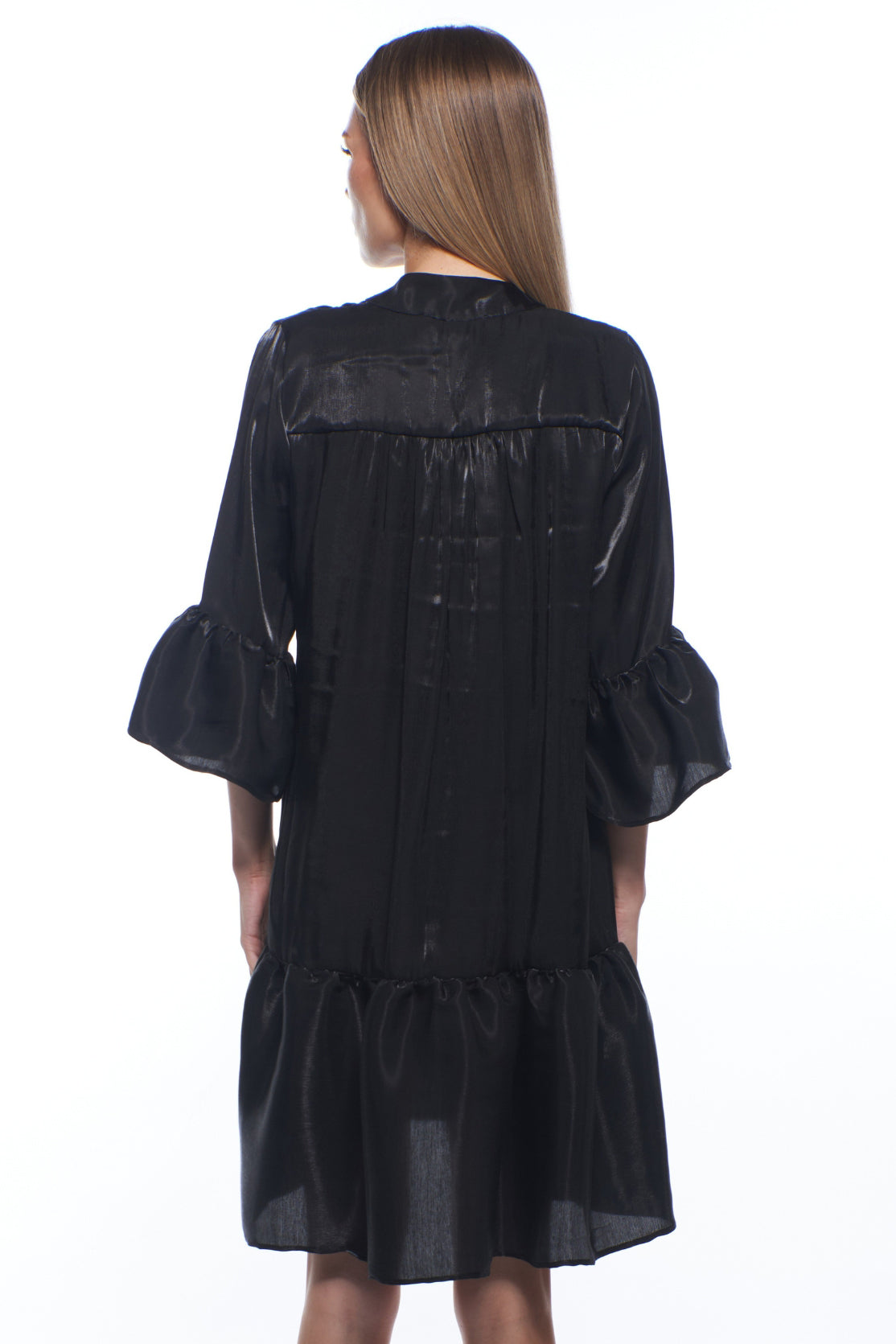 Ina Luxe Tiered Mini Dress