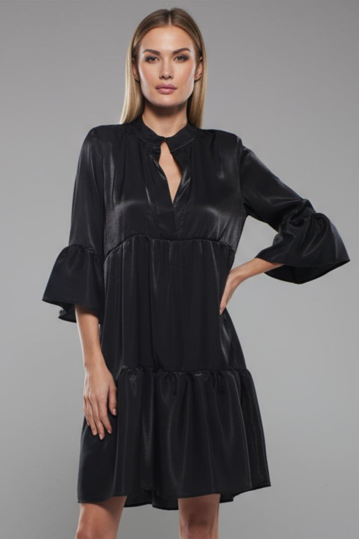 Ina Luxe Tiered Mini Dress