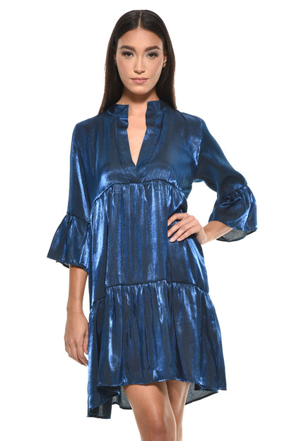 Ina Luxe Tiered Mini Dress