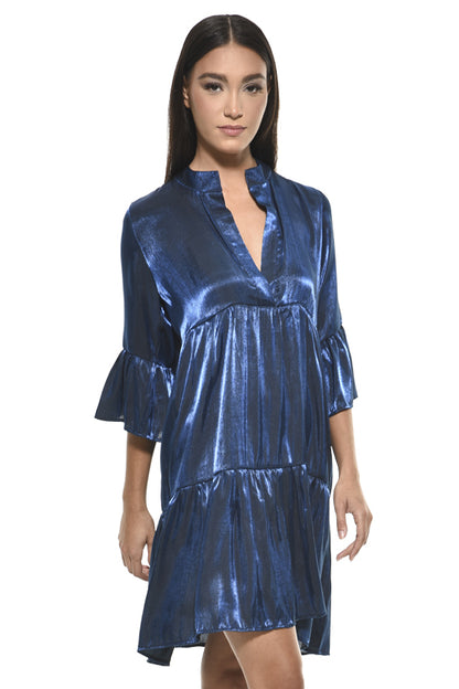 Ina Luxe Tiered Mini Dress