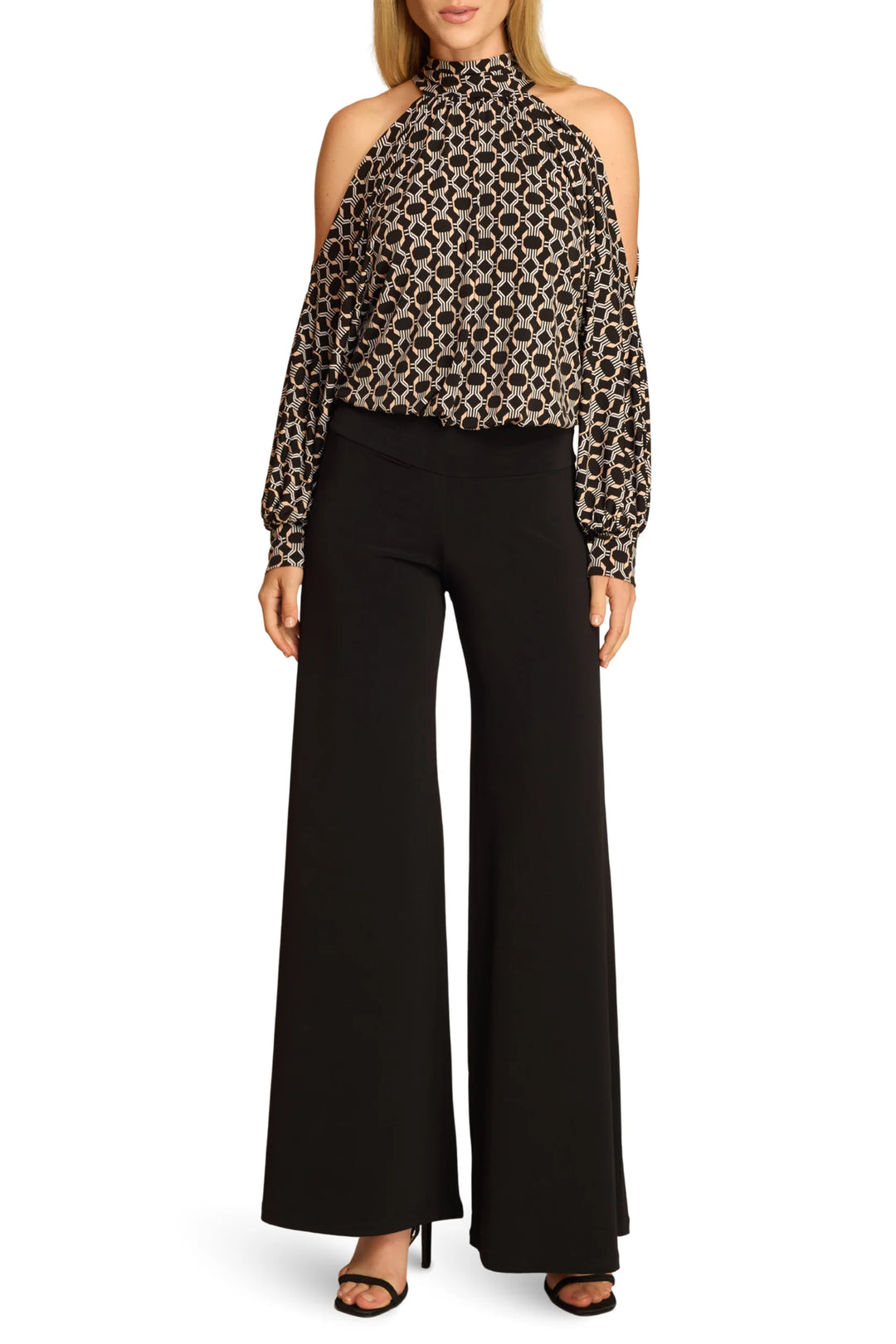 Luxe Halter Wide-Leg Jumpsuit