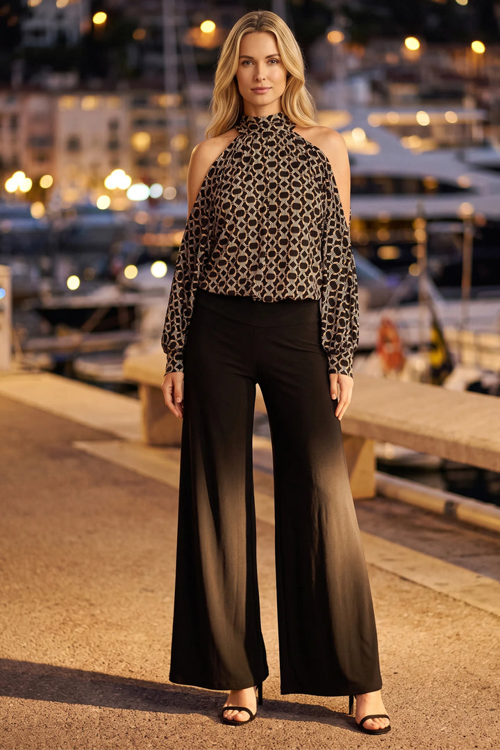 Luxe Halter Wide-Leg Jumpsuit