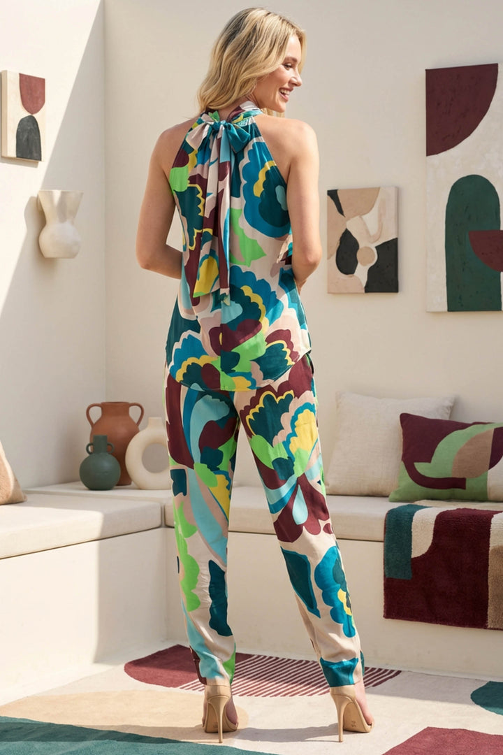 Jace Adore Print Tapered Pants