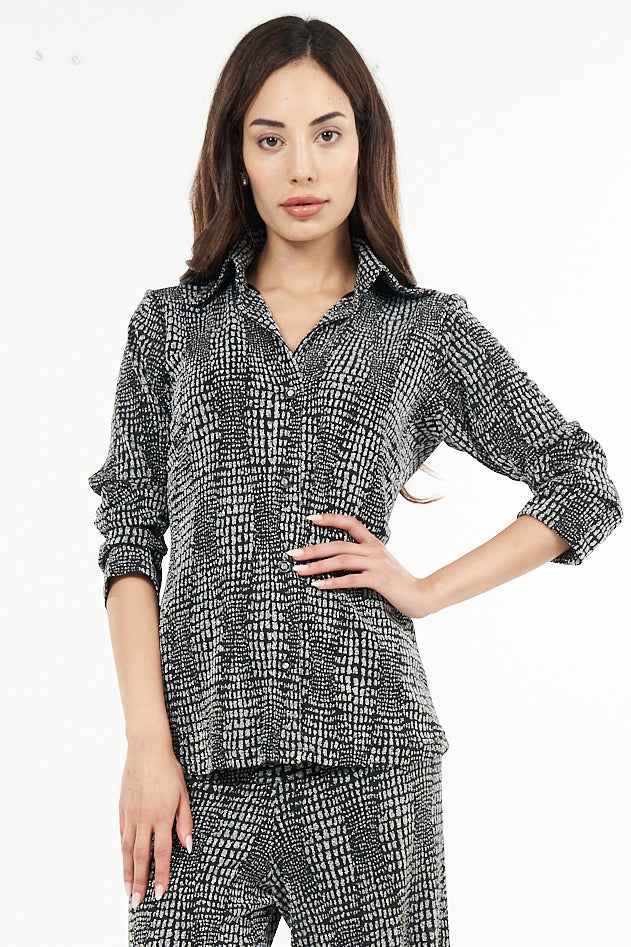 James Signature Button Up Shirt