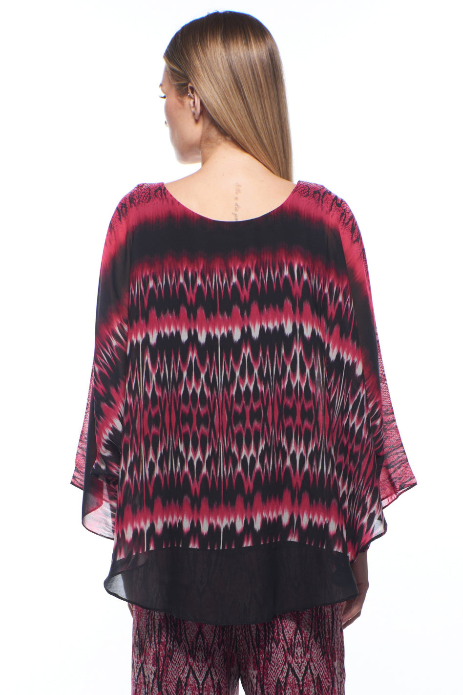 Clair Sheer Layered Reversible Purina Top